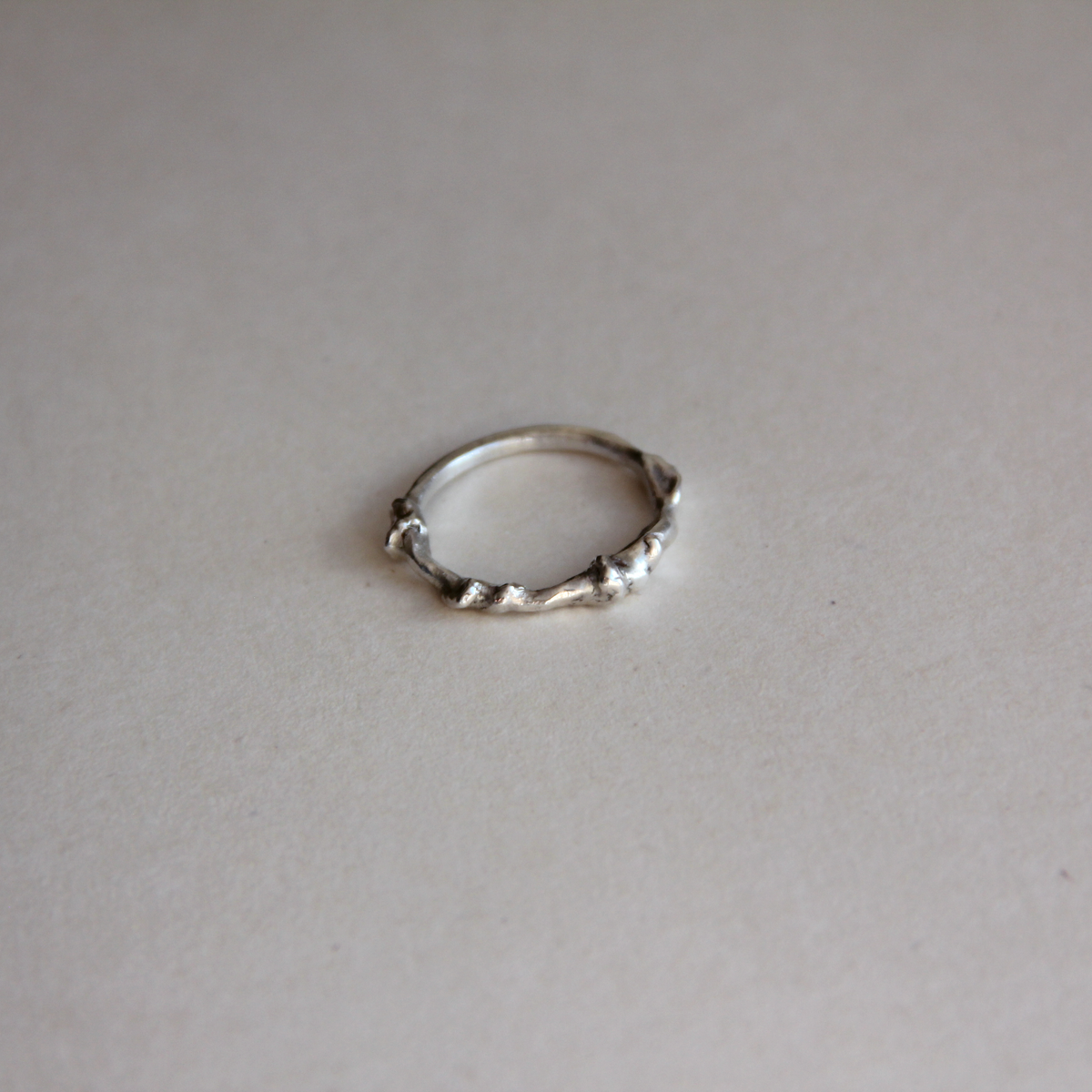 molten silver ring size xxx