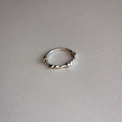 molten silver ring size xxx