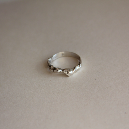 molten silver ring size xxxxx
